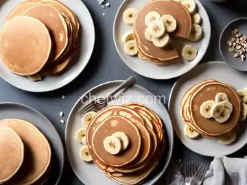 Easy Banana Nut Pancakes