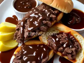 Easy Beef French Dip with Quick au Jus