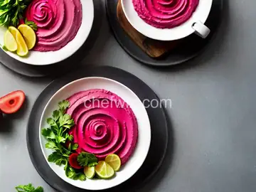 Easy Beet Hummus