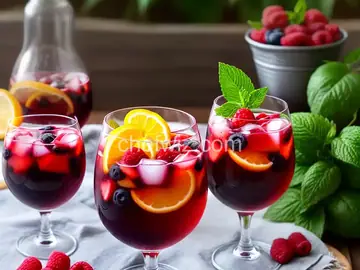Easy Berry Sangria