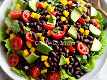 Easy Black Bean Taco Salad