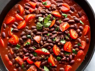Easy Black Beans and Tomatoes