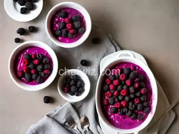 Easy Black Raspberry Dessert