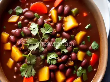 Easy Brazilian Black Bean Stew