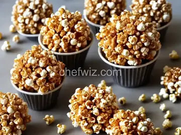 Easy Caramel Popcorn Balls