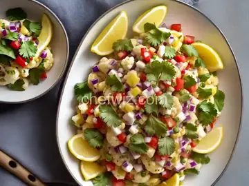 Easy Cauliflower Ceviche