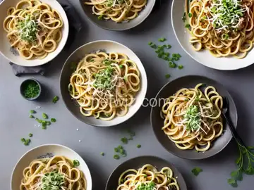 Easy, Cheesy, Almost-Carbonara Udon