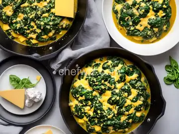 Easy Cheesy Spinach