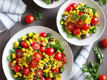 Easy Cherry Tomato Corn Salad