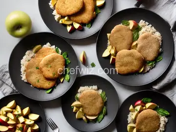 Easy Chicken Cutlets with Apples