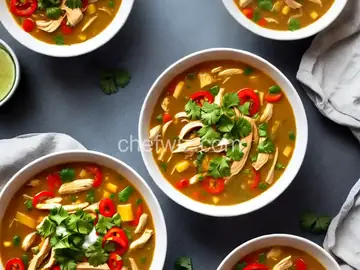 Easy Chicken Fajita Soup