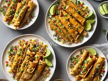 Easy Chicken Flautas