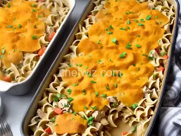 Easy Chicken Noodle Casserole