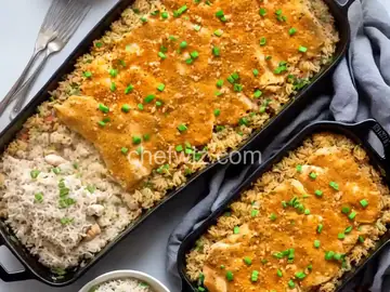 Easy Chicken and Rice Casserole