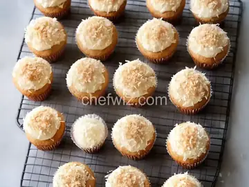 Easy Coconut Cupcakes Recipe
