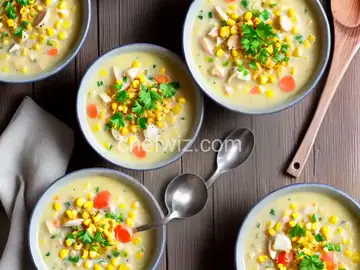 Easy Corn and Crab Chowder