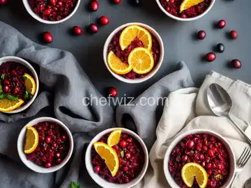 Easy Cranberry Orange Relish