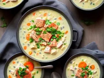 Easy, Creamy One-Pot Salmon Chowder