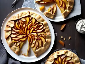 Easy-Fancy Pear Galette