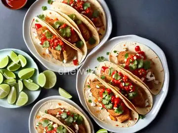 Easy Fish Tacos With Spicy Sauce