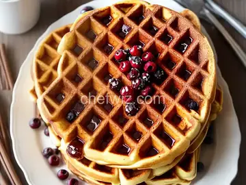 Easy French Toast Waffles
