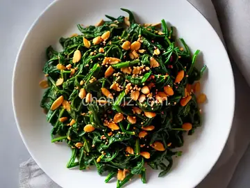 Easy Fried Spinach
