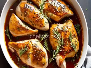 Easy Garlic and Rosemary Chicken