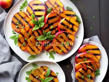 Easy Grilled Nectarines