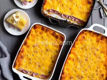 Easy Ham and Cheese Breakfast Casserole