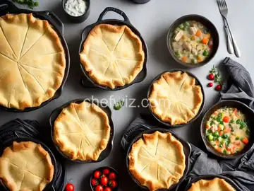 Easy Hand-Held Chicken Pot Pies