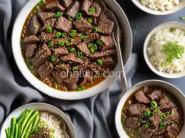 Easy Keto Korean Beef with Cauli Rice
