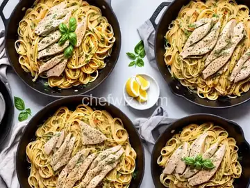 Easy Lemon Pasta with Chicken