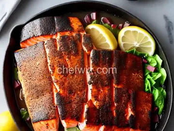 Easy Lemon Pepper Blackened Salmon