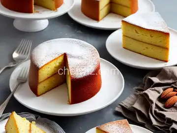 Easy, Light, and Tender Honey-Vanilla Almond Cake Recipe