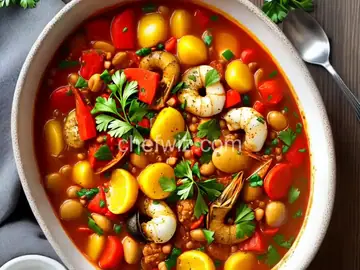 Easy Mediterranean Seafood Stew