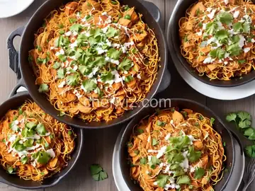 Easy Mexican Chicken Spaghetti