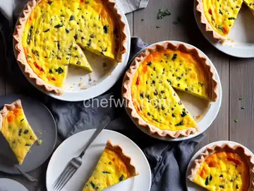 Easy Mixed-Cheese Quiche Recipe
