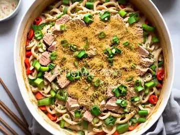 Easy One-Pot Light Tuna Noodle Casserole Recipe