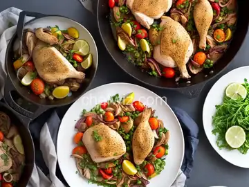 Easy Pan-Roasted Chicken and Shallots