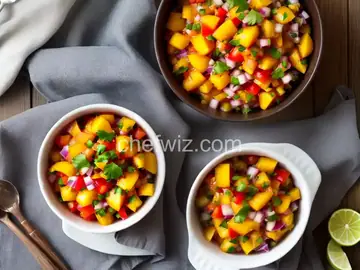 Easy Peach Salsa