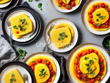 Easy Polenta with Tomato Sauce