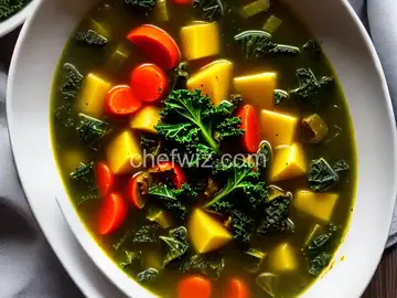 Easy Portuguese Kale Soup