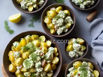Easy Potato Salad with Dill