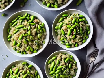 Easy Quinoa and Edamame Salad