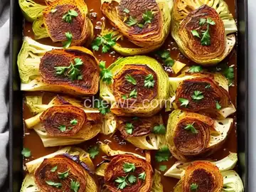 Easy Roasted Cabbage Recipe