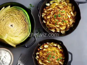 Easy Roasted Cabbage