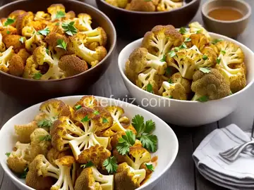 Easy Roasted Cauliflower