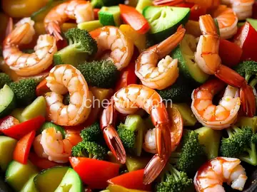 Easy Shrimp Vegetable Stir Fry