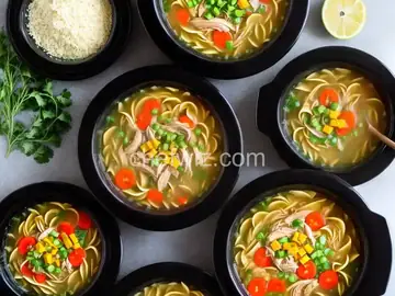 Easy Slow Cooker Chicken Noodle Soup