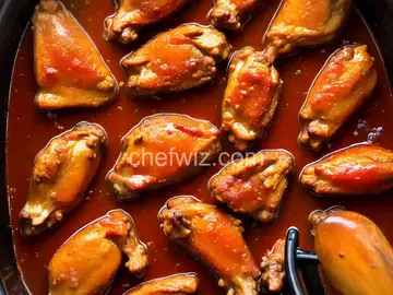 Easy Slow Cooker Chicken Wings